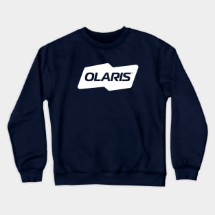 White Olaris Records Logo Crewneck Sweatshirt